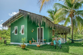 Bangalô Verde Recanto Uaná - 280m praia Tatuamunha
